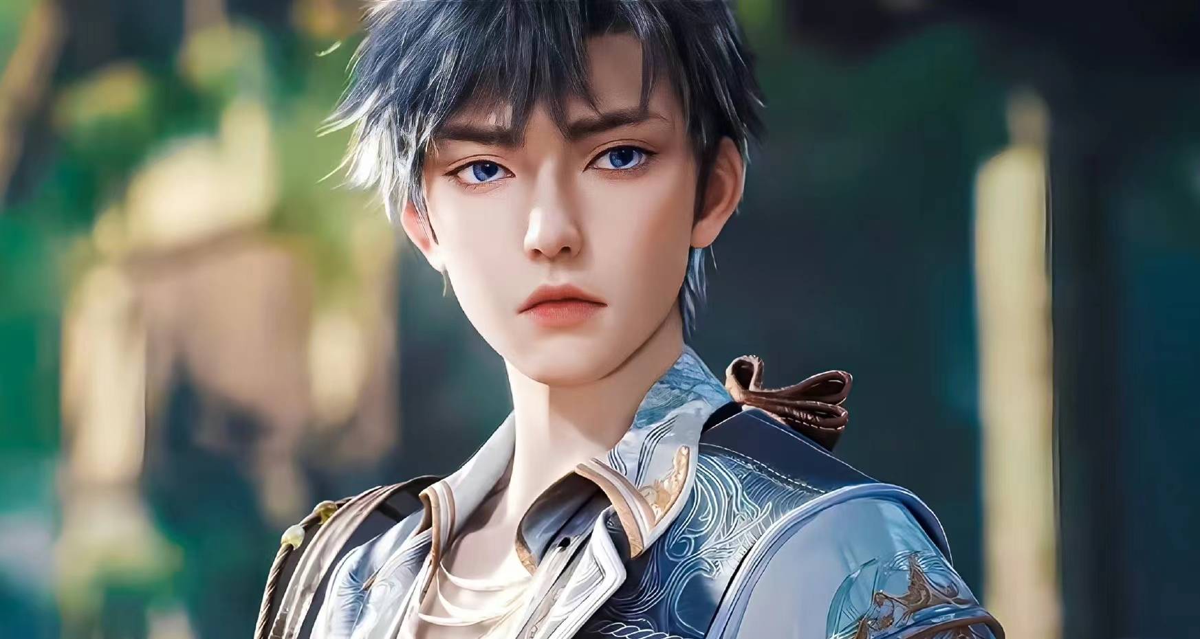 霍雨浩乃是斗罗大陆第二部的男主,武魂灵眸,年纪很小,但是心却不小