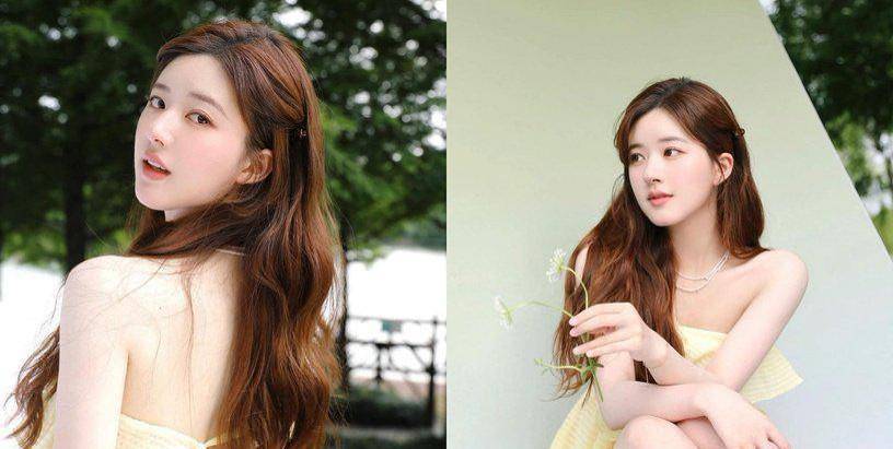 换发色换脸,黑发是刘亦菲的命,热巴的孔雀蓝高光更惊艳_姐姐_时尚