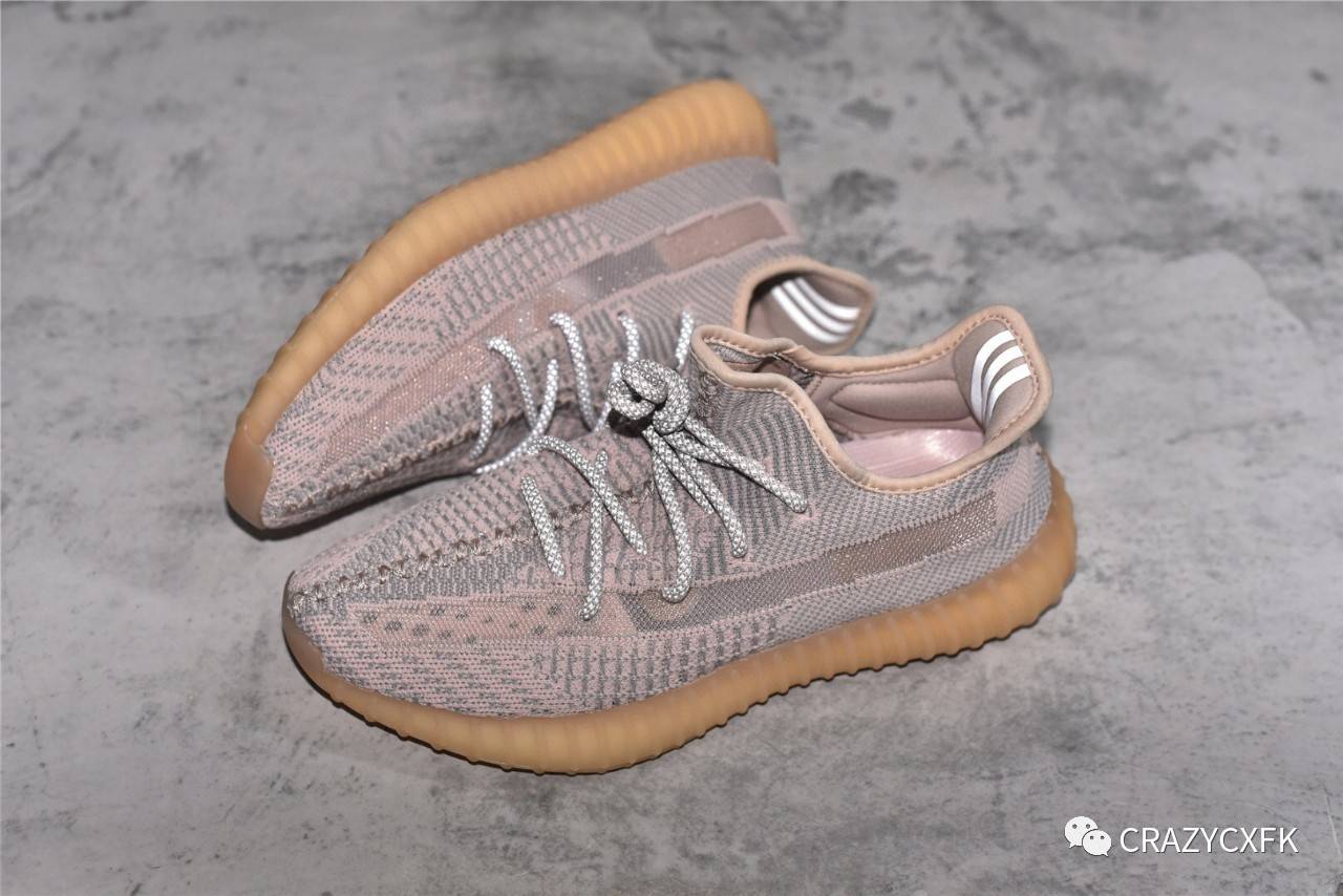 yeezy 350v2 boost synth 椰子粉天使亚洲限定二代低帮运动鞋