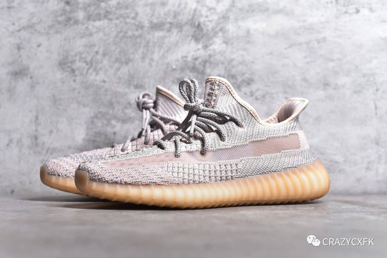 阿迪达斯 adidas yeezy 350v2 boost synth 椰子粉天使亚洲限定二代