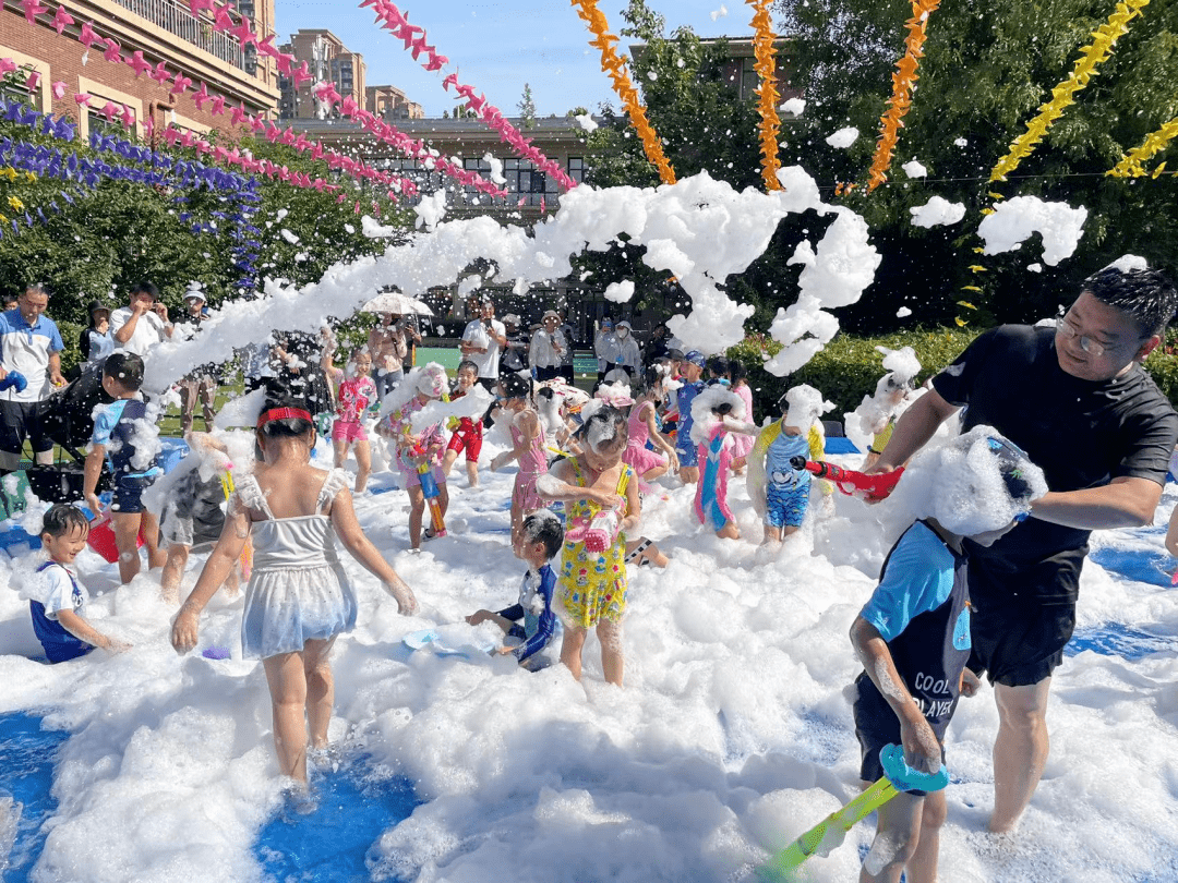 泡沫嘉年华,"爸"气来袭&父亲节特辑_宝贝_泡泡_实验幼儿园