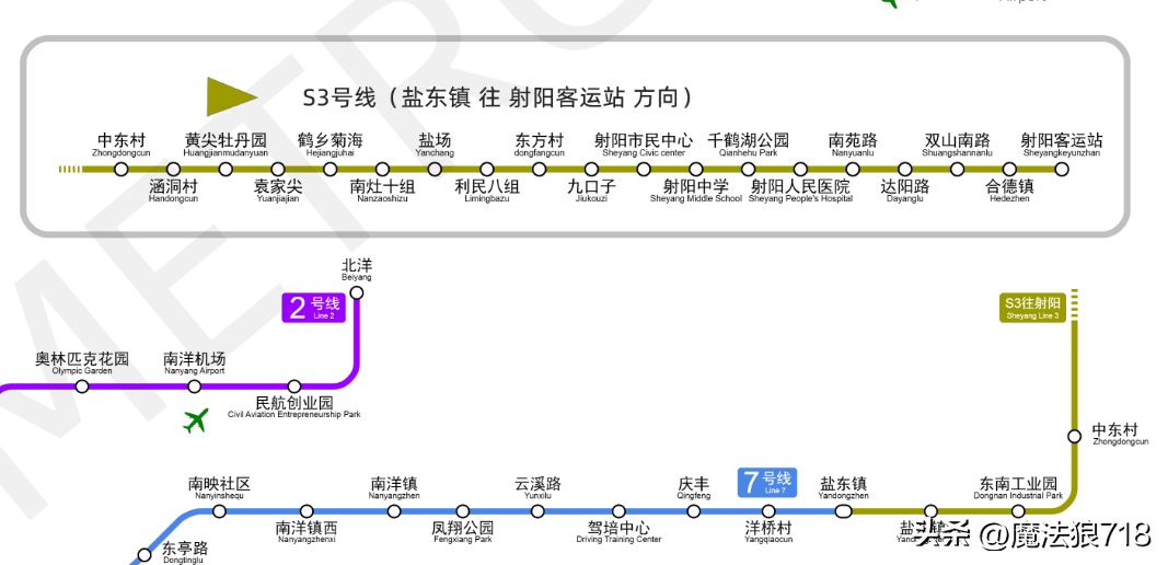 盐城地铁1号线规划图图片