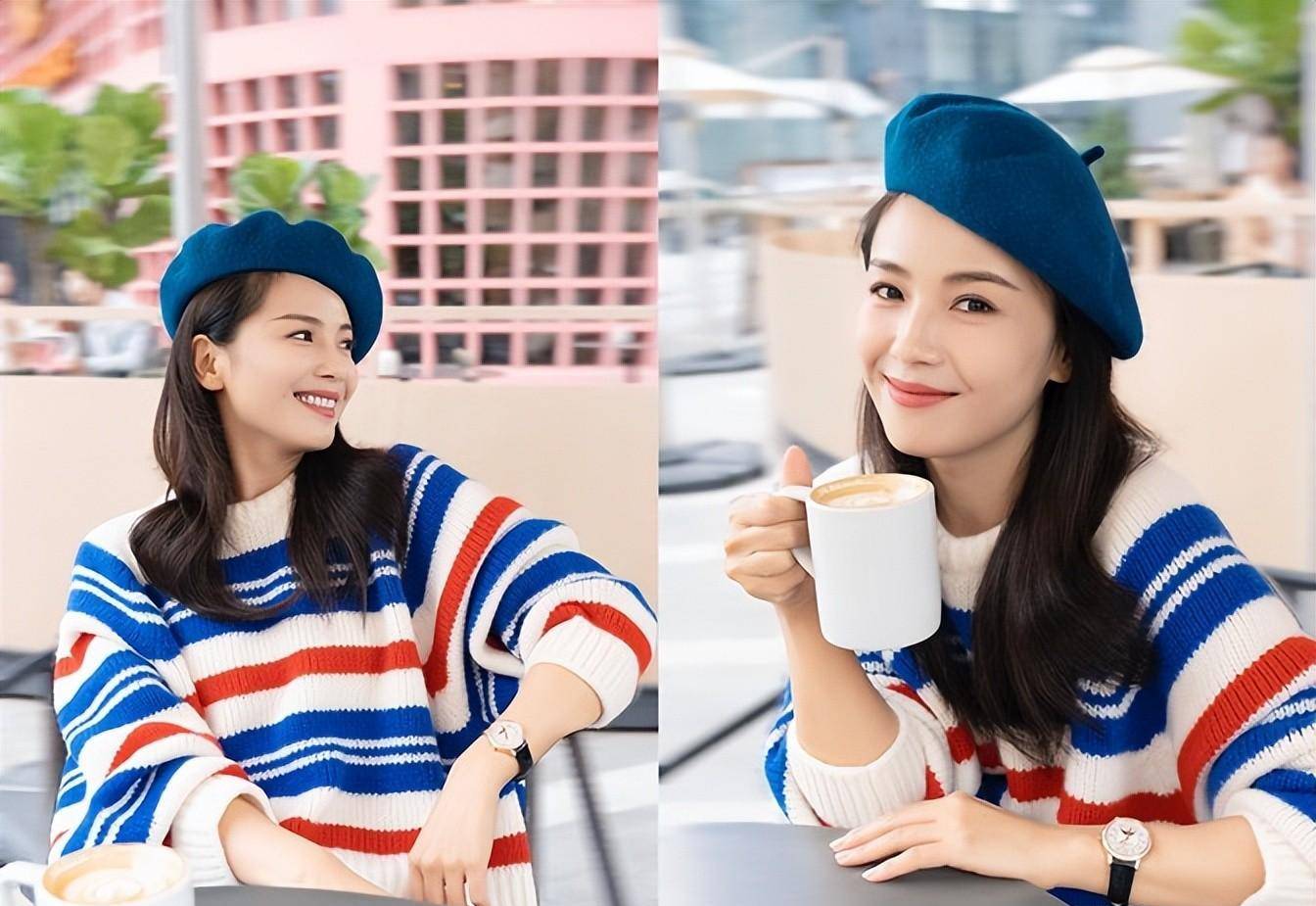 防长裙穿斜纹卫衣,戴贝雷帽,不亚于上海红人_款式_优点_女性