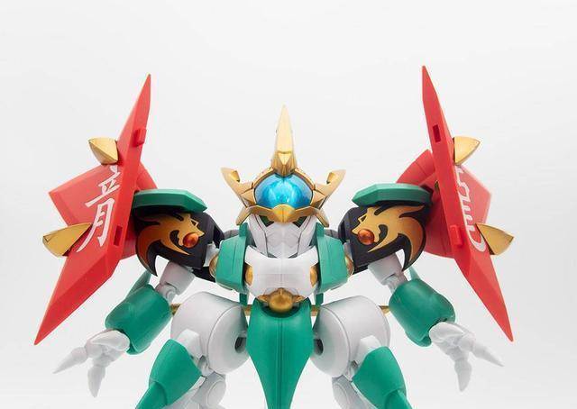 魔神英雄传七魂龙神丸:幻龙丸手办官图赏超酷炫手里剑和碧龙剑_形态