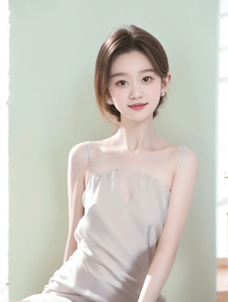 温柔小仙女写真照片,楚楚可怜惹人爱,清纯美少女高清壁纸