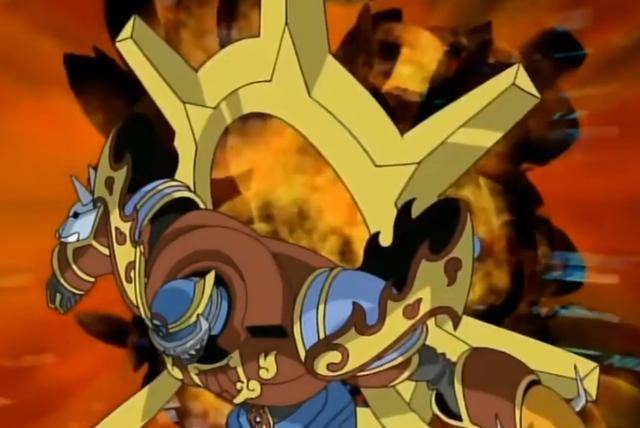 数码宝贝新究极体建御雷神兽官方设定对标金刚武神兽