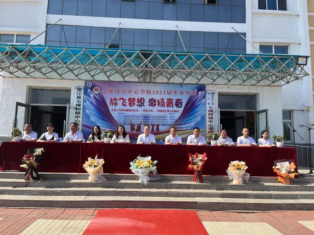 放飞梦想 激扬青春——黑龙江省龙江县七棵树镇中心学校举行2023届