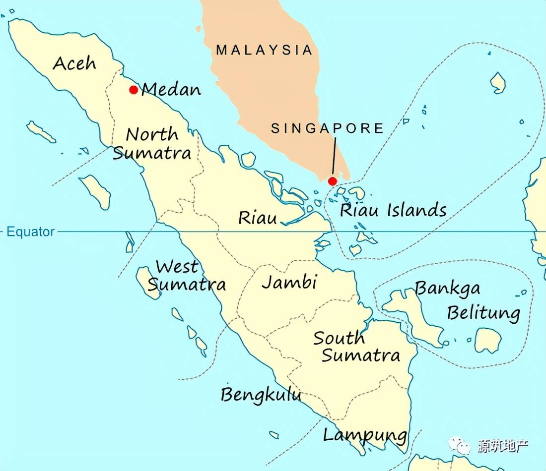 苏门答腊岛人口分布图片