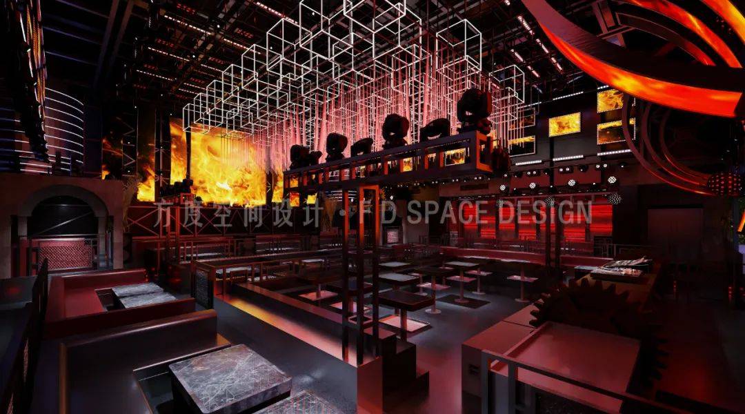【酒吧设计案例】重庆万州space club|酒吧装修设计