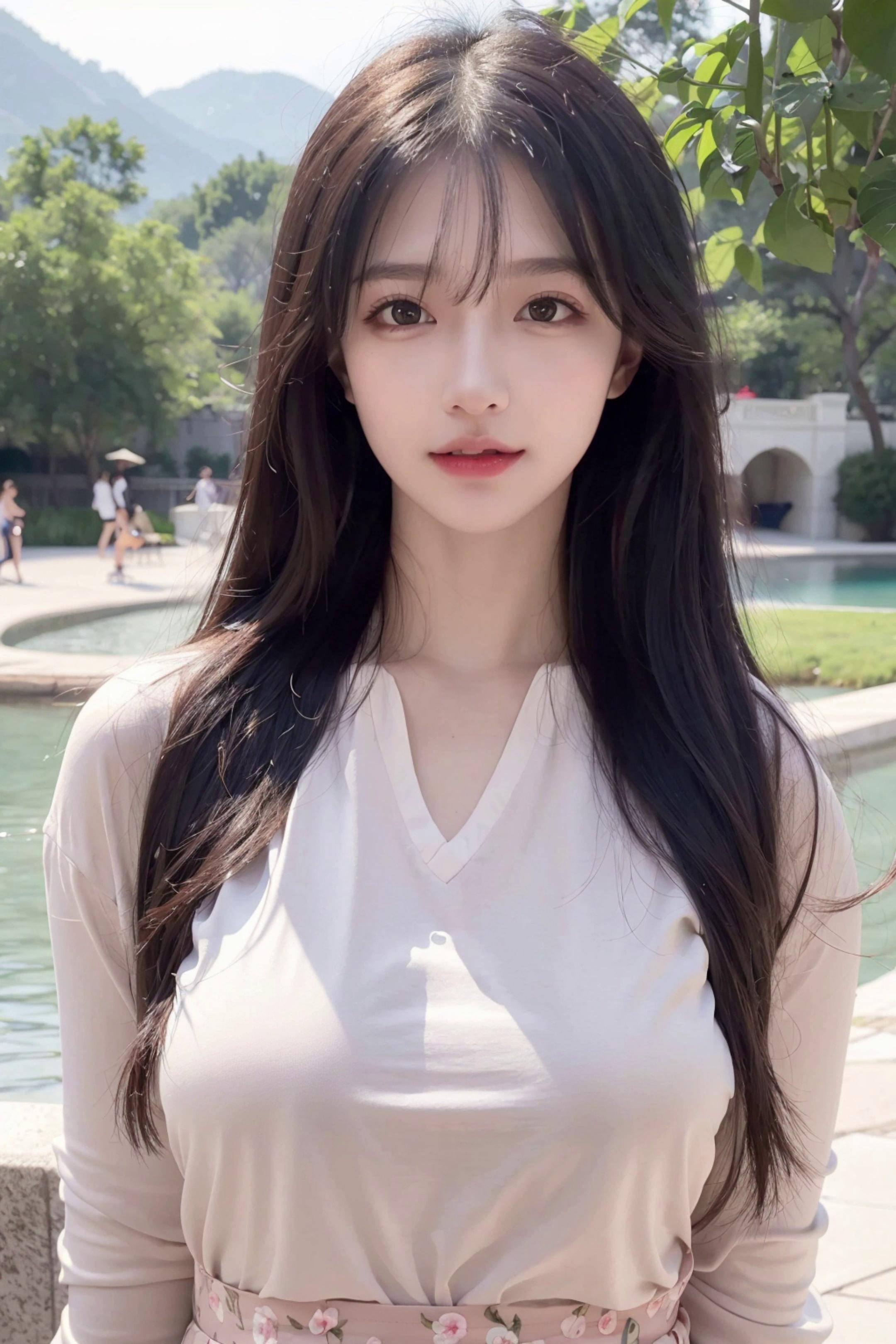 小虎牙甜美仙女她的可爱笑容照亮了我的世界!_女孩子_看法_挑战