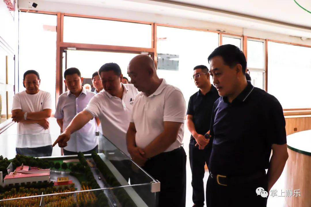 省政协常委 太原市东太堡果蔬市场董事长马文志来静乐县调研农业产业