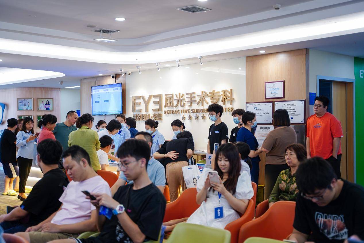 高考结束后截至6月25日,暨南大学附属东莞爱尔眼科医院共接待高考生超