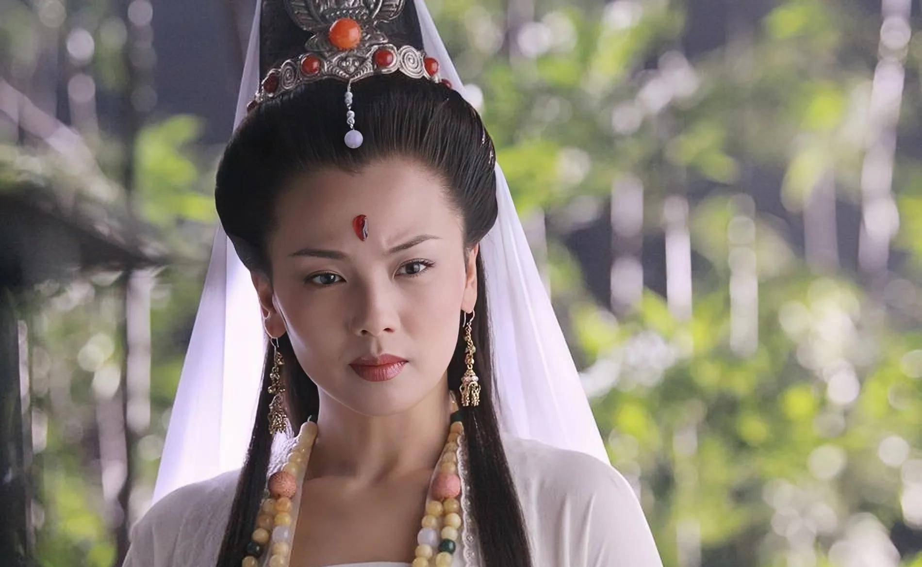 陶慧敏:最美的观音扮相,纣王看见了,估计又忍不住了_版本_西游记