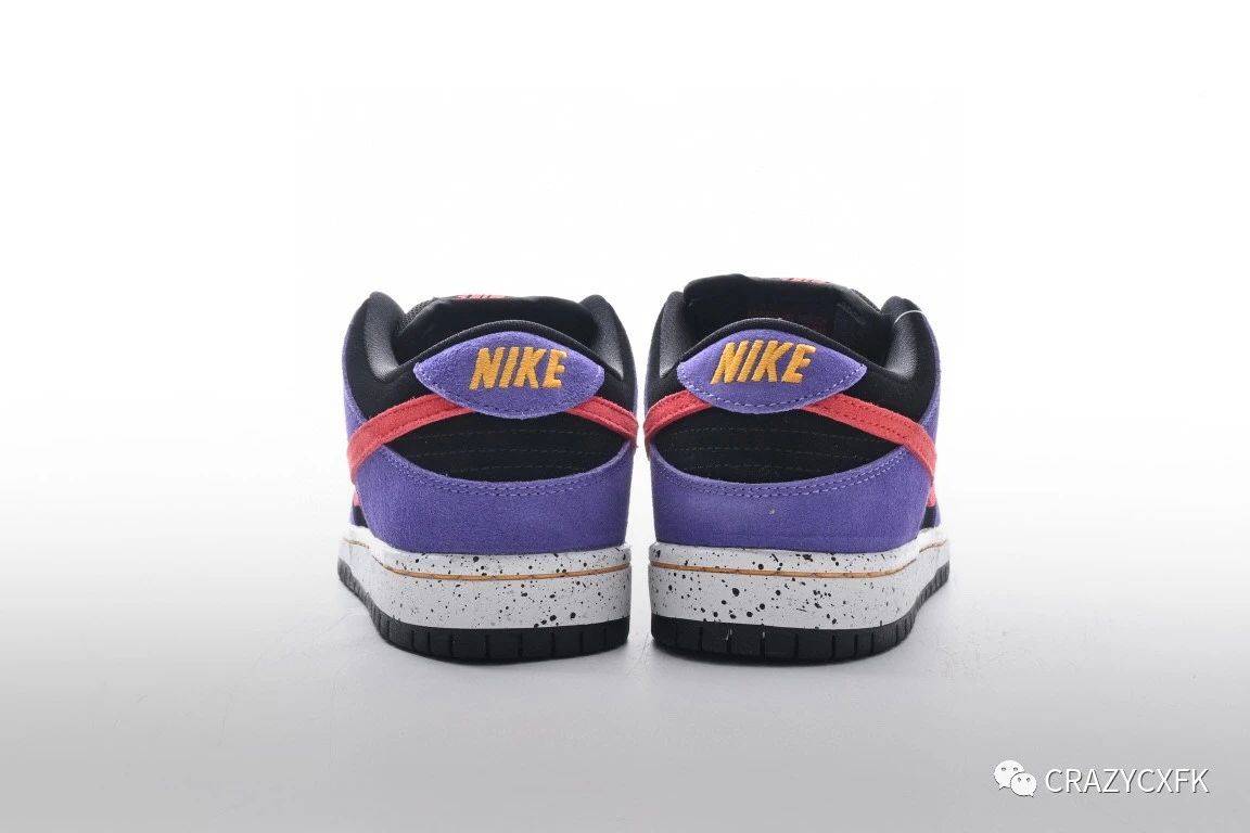 耐克蝎子莱莱 nike dunk sb low pro acg terra 魔紫黑黄泼墨复古低帮