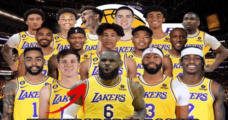 美媒晒新湖人10人阵容,球迷:还缺中锋_the_team_in