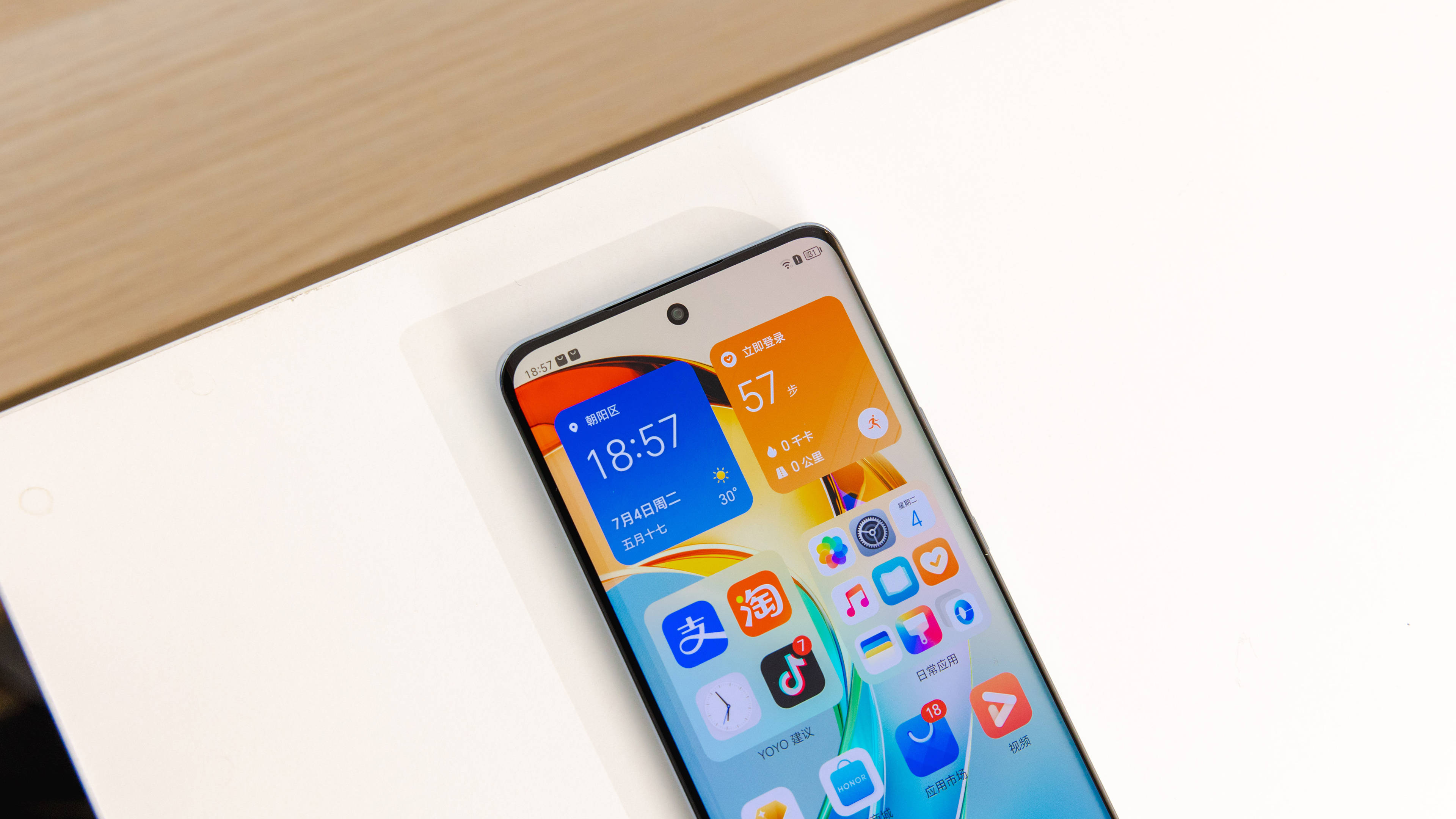 轻薄优雅 超级好屏!荣耀x50图赏