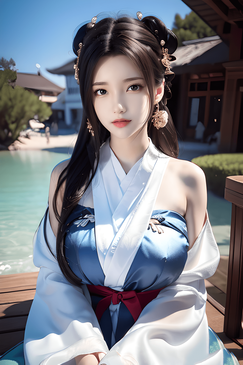 完美世界cos:秦怡宁美如画公开,今晚是百变的秦怡宁,曹贼之心起了没?