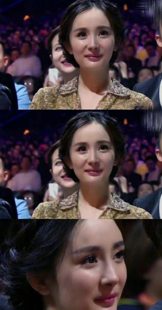 杨幂2014年金鹰旧照引热议,满目星辰的她知性而温婉_什么_对比_演技