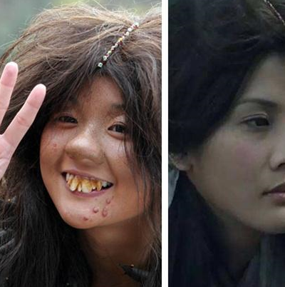国内外女星"扮丑"照对比:有些国产剧可走点心吧,不尴尬吗?