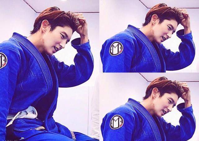 「全能李准基」热爱运动的演员,撩到你的何止于腹肌_动作_跆拳道_武术