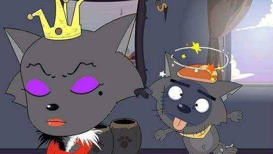 《喜羊羊与灰太狼》灰太狼借酒消愁,三打红太狼_时候_结果_机器人