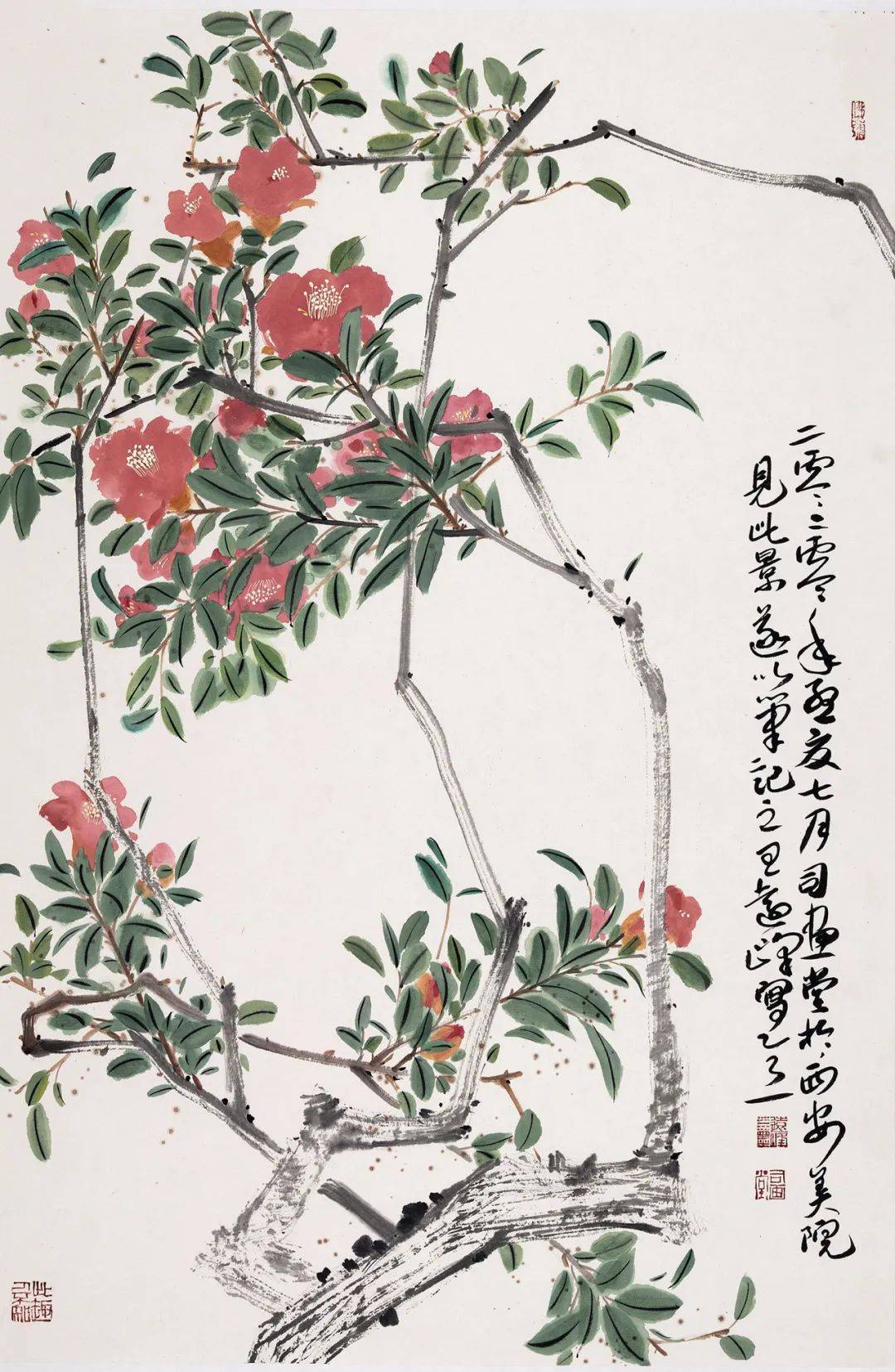 学院派丨王远峰 · 望春风_cm-_纸本_中国画