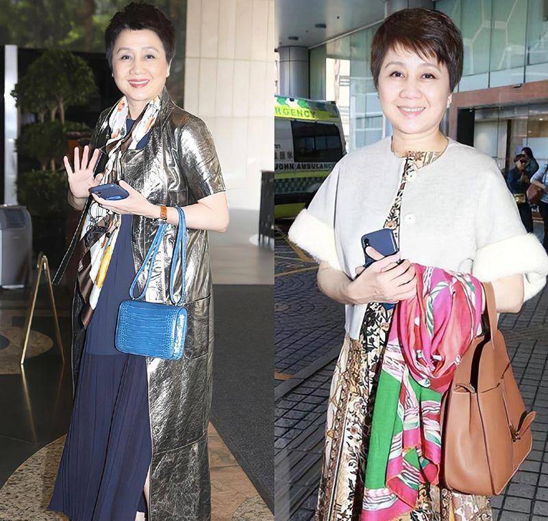 看了四太梁安琪穿衣才知道:女人老了要爱打扮,63岁还时髦洋气_女性