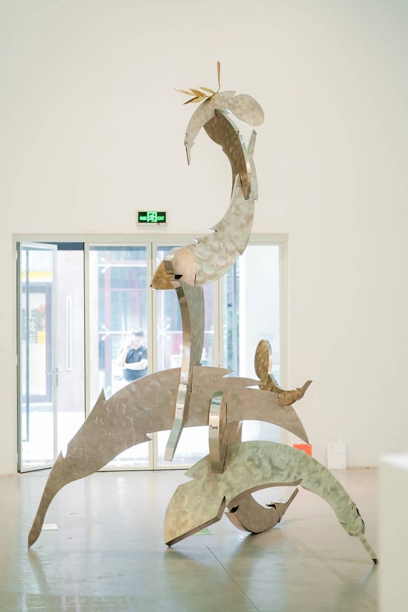 "自然诗格——青年雕塑艺术邀请展"在北京开幕_展览_陈辉_作品