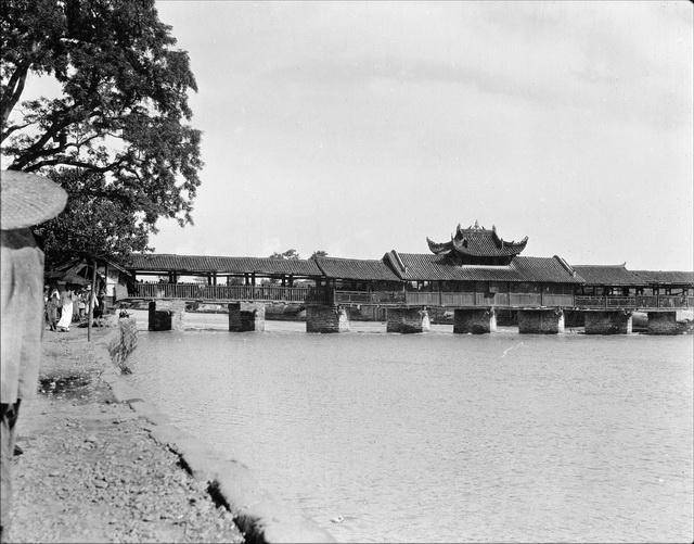 1917年四川灌县（都江堰）老照片