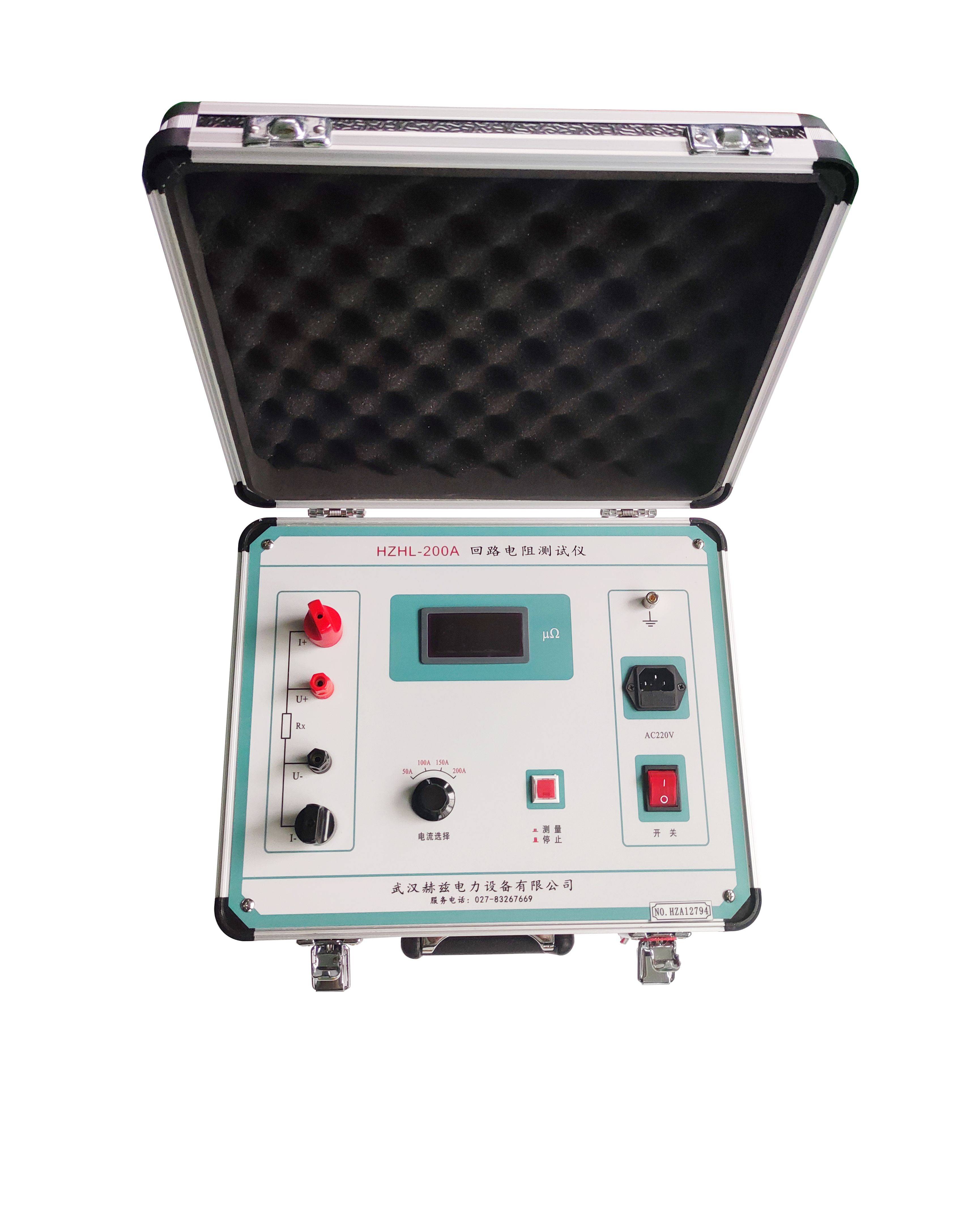 回路电阻测试仪适用于高压开关接触电阻的高精度测量_电流_数据_的