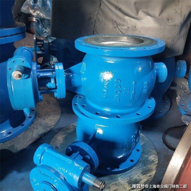 气动偏心半球阀 双偏心碳钢材质 大口径 pbq640f-16c