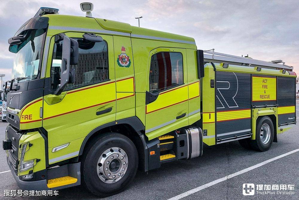 实拍卢森宝亚type-b消防车,全球首台!