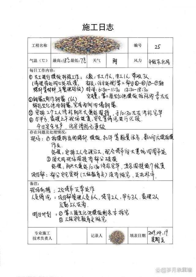 中建五局项目经理“一个TM安全员，我要是搞不定……”。施工日志到底谁来写？