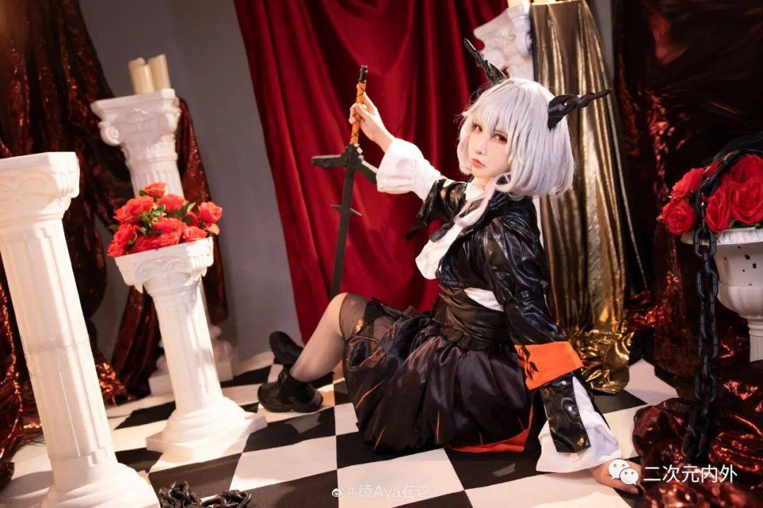 cos正片~《明日方舟》塔露拉_摄影_排版_aya