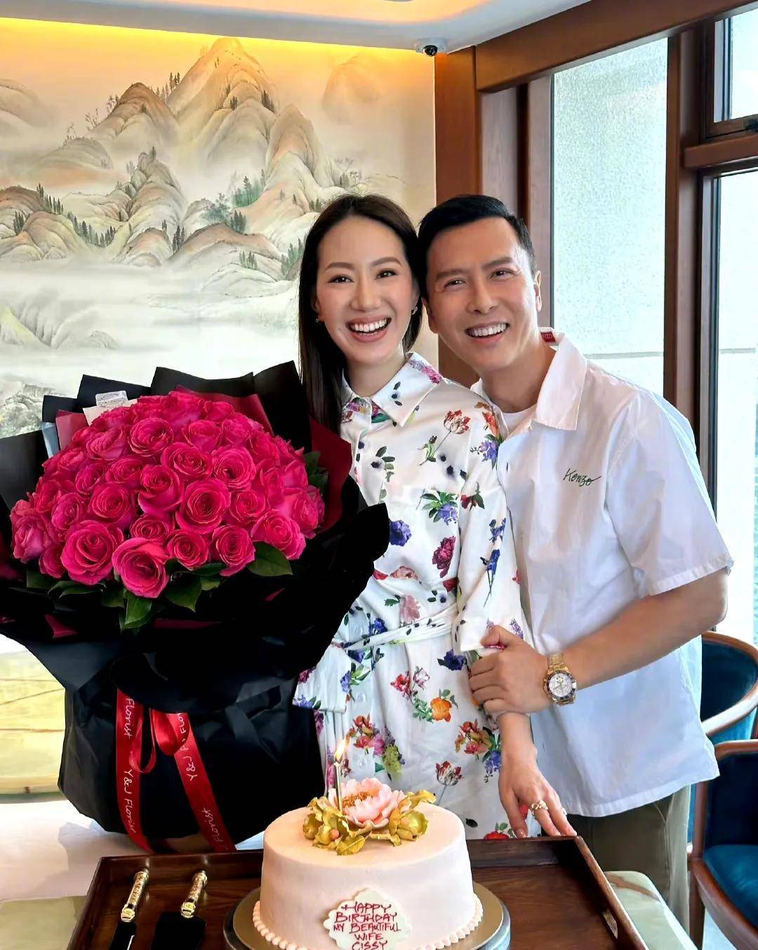 甄子丹意大利补办婚礼!