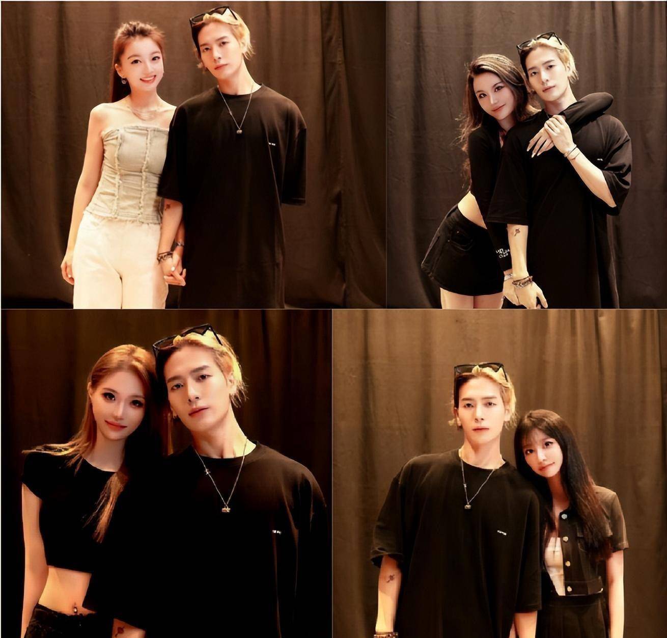 大杨嫂和王嘉尔合照引争议,十指相扣像情侣,大杨哥发长文回应了_照片