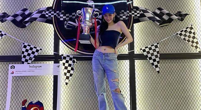 邱淑贞女儿真孝顺为母庆生,特意将家打扮成花园,3个蛋糕好隆重_沈月