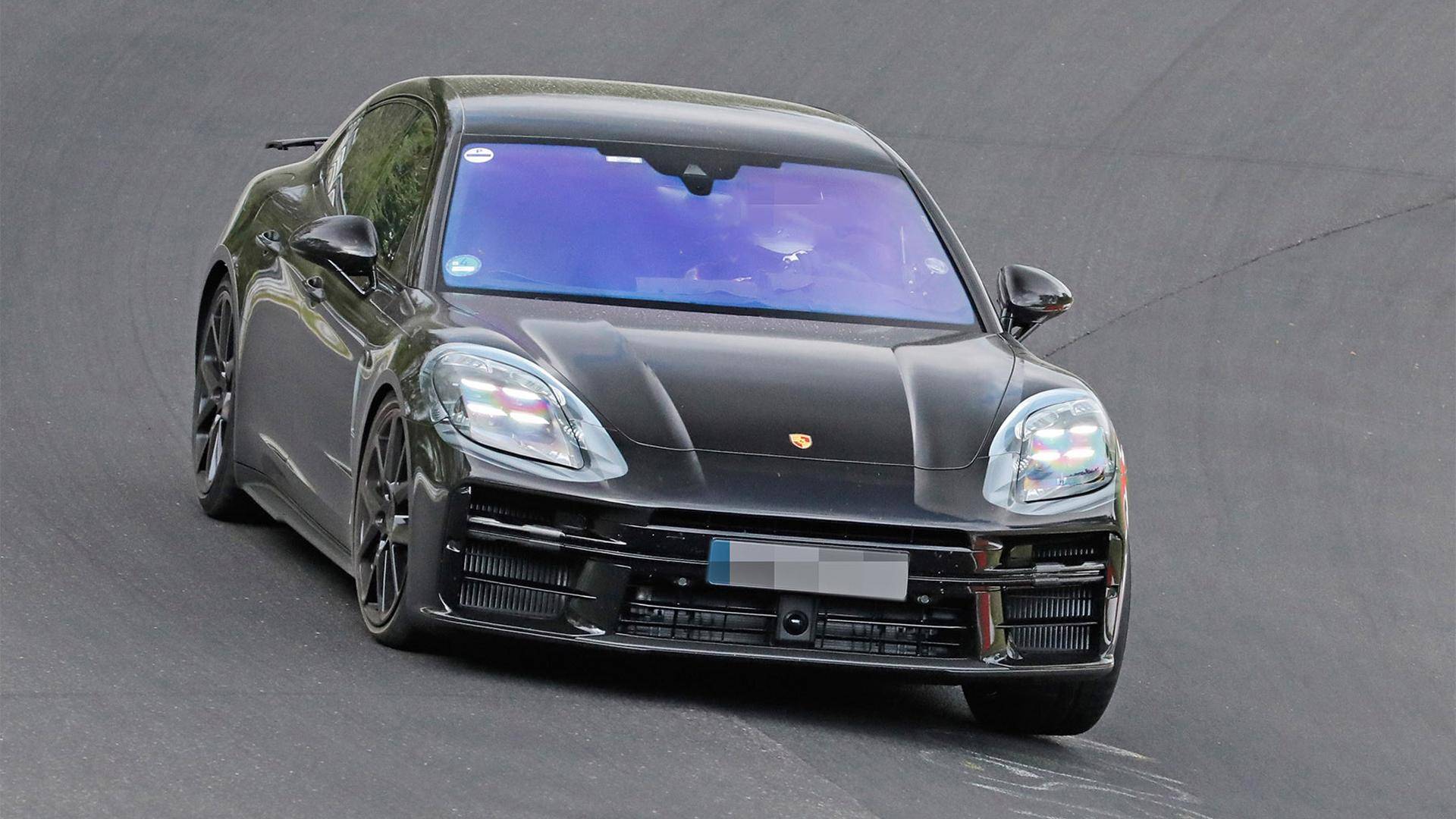 新一代保时捷panamera谍照曝光,或是家族中最后一代燃油车_搜狐汽车