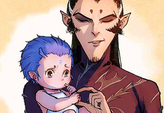 在漫画《敖丙传》中,申公豹对小敖丙非常喜欢,即便他的毛被小敖丙拔下