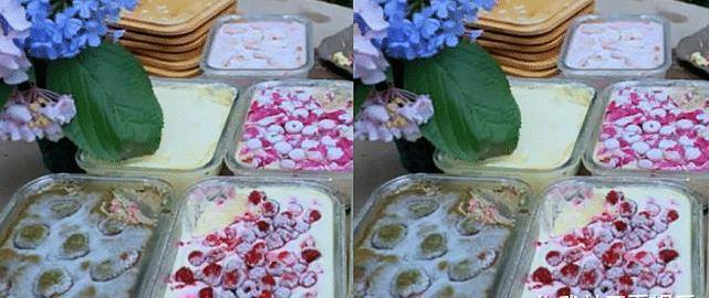 李子柒自制的冰淇淋火了,当摄影师手滑关掉滤镜时,瞬间难以下咽_颜色