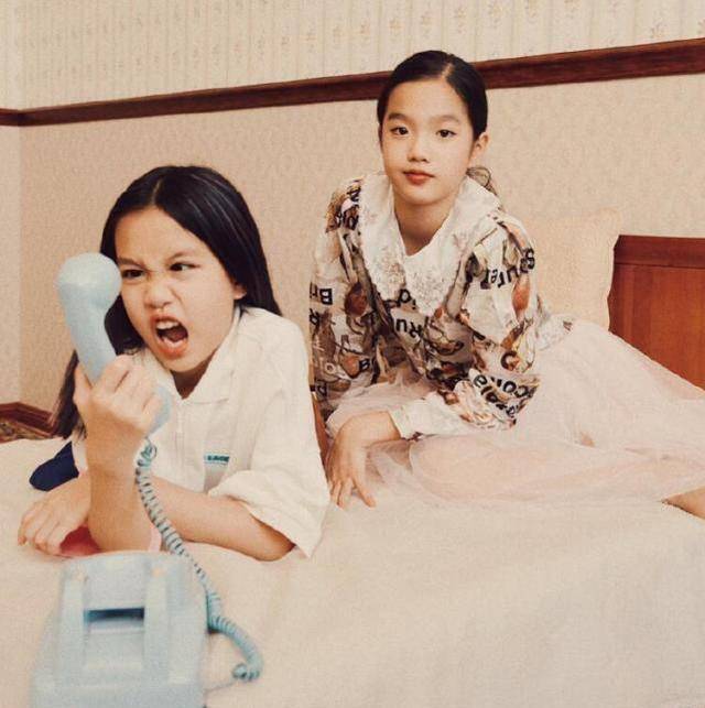 10岁考拉与妈妈一模一样_姐姐_jaden_照片