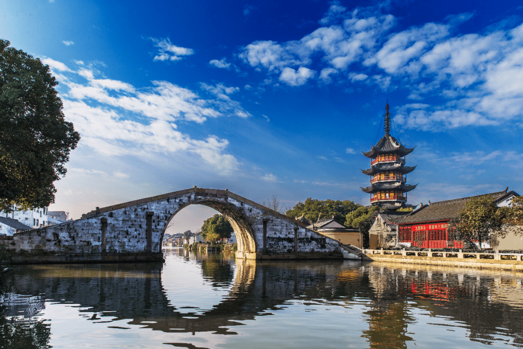 苏州吴江震泽古镇慈云塔恢复开放!_于震泽_宝塔_居民