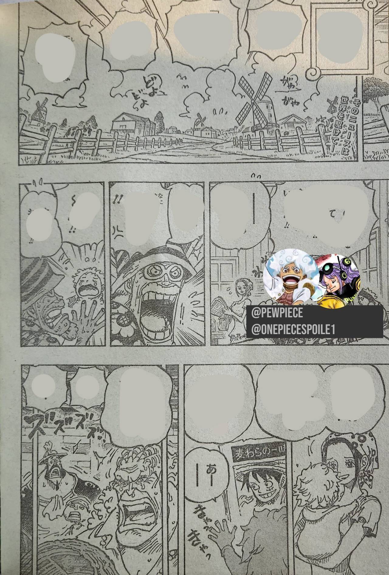 海贼王1089漫画：草帽团大获全胜，约克吃瘪，土星和黄猿全程看戏_搜狐网