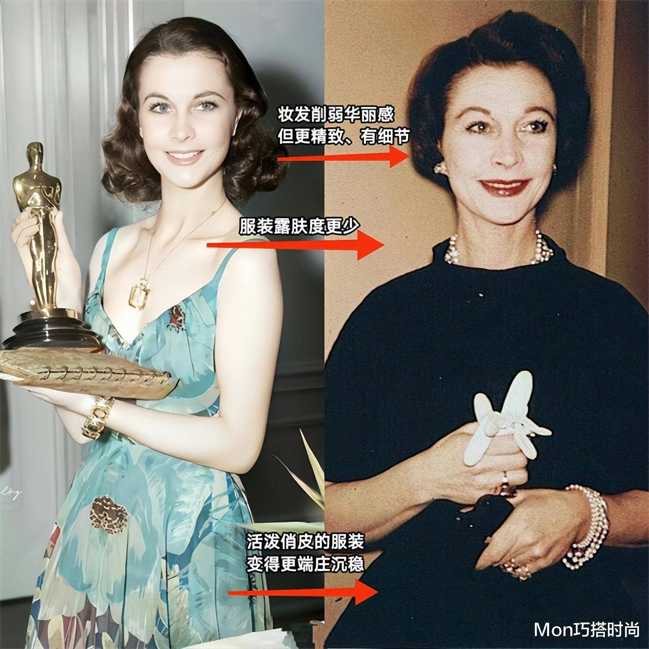 这才是费雯丽优雅老去的秘诀:坚决不穿老年装,妆发精致又得体_服装