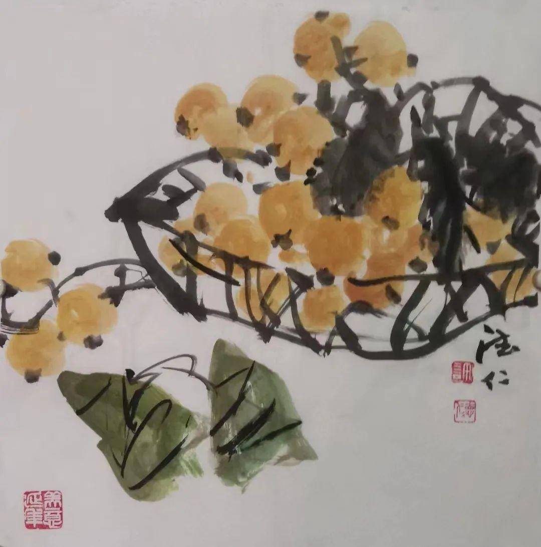 《书画南北方》心里的风景——许德仁中国画作品线上展_先生_荷花