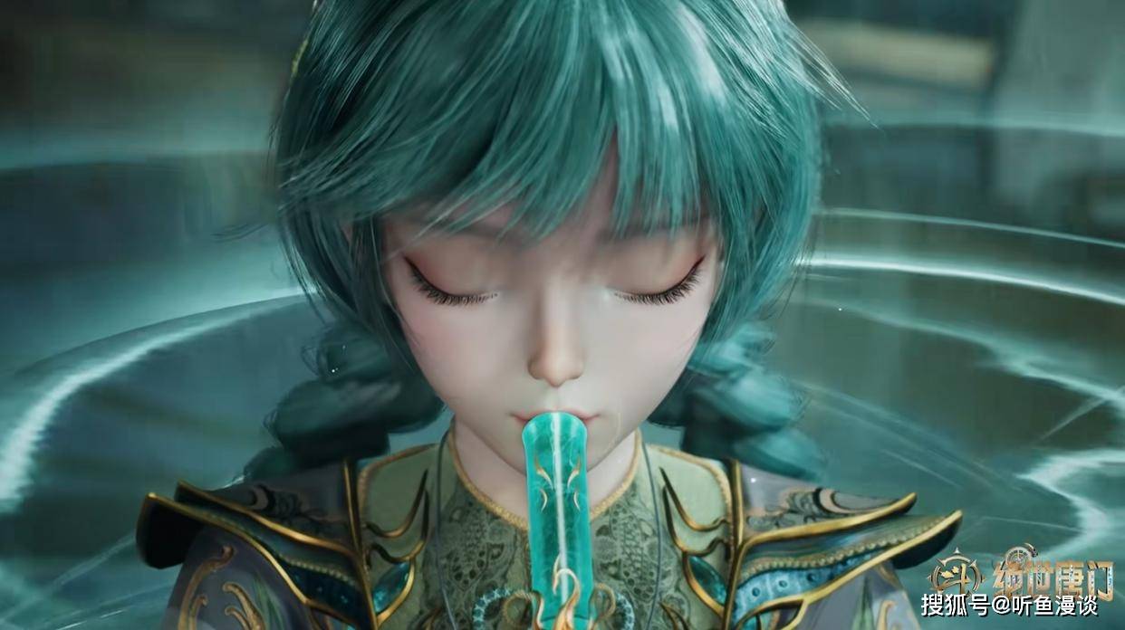 九凤来仪箫是萧萧的第二武魂,随着萧萧吹奏,九凤来仪箫产生的声波