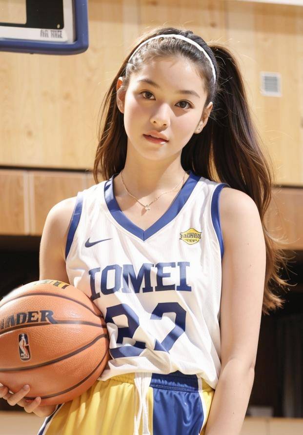 如此美丽又气质的篮球宝贝美女能否闯入nba总决赛呢?