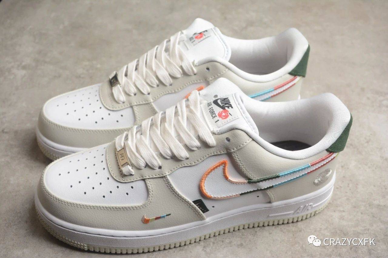 耐克空军一号 nike air force 1 low all petals united 刺绣花卉低帮