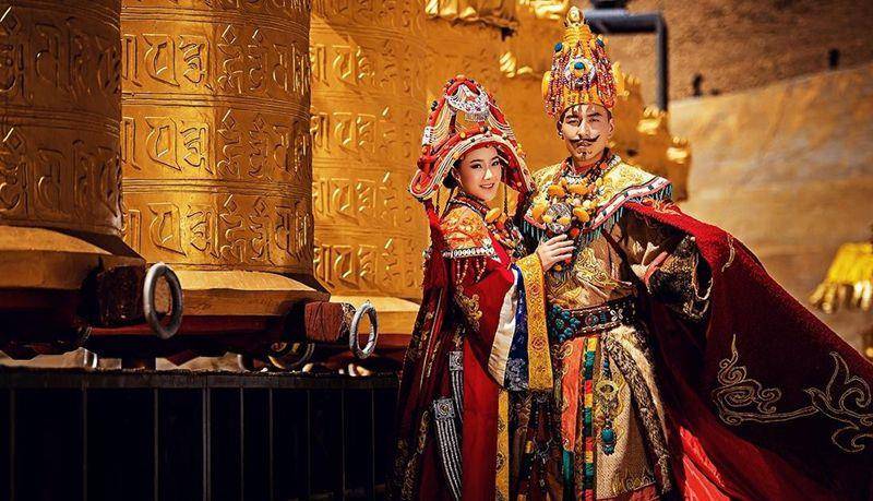 松赞干布_禄东赞_和亲公主