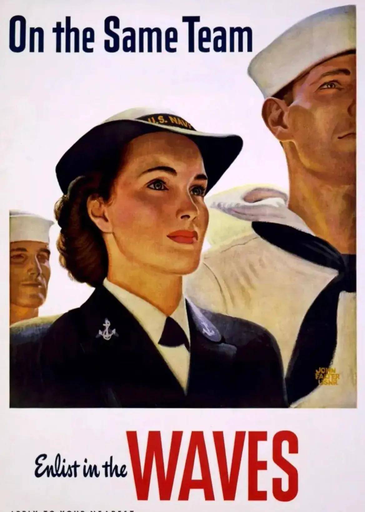 征兵广告上全都是身材火热的女郎_海报_日本_高层
